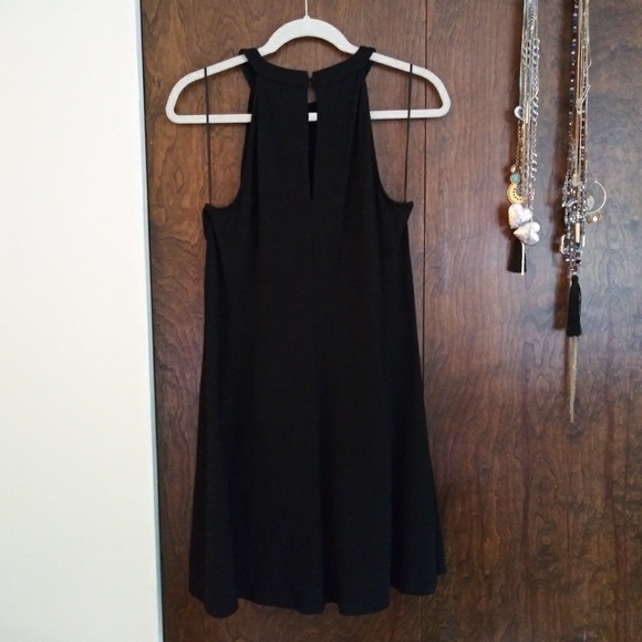 Express black high neck cotton dress - Picture 5 of 6